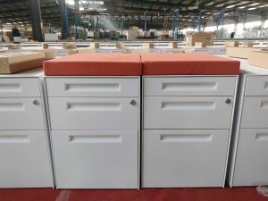 Wholesale 3-drawer mobile pedestal with cushion from OZ office furniture from china suppliers