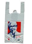 Custom Printed Plastic Merchandise Bags Eco Friendly