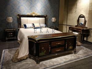 Wholesale 2015 classic bedroom furniture wooden master design bed TA-031 from china suppliers