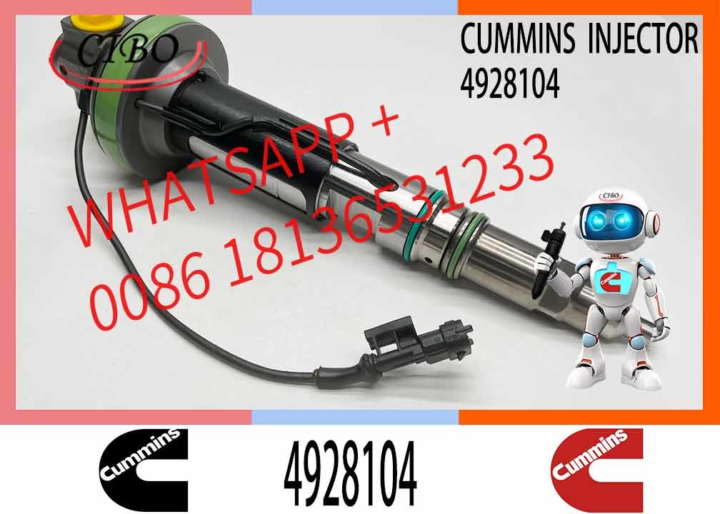 Engineering Machinery QSK19 Truck Engine System Accessories 4928104 Diesel Fuel Injector