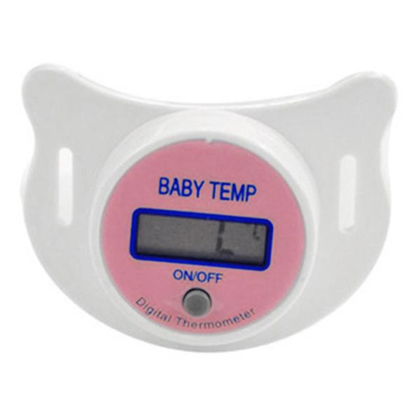 Baby Nipple Thermometer Termometro Baby Pacifier LCD Digital Mouth Nipple