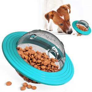 Wholesale Planet Dog Treat Dispenser Toy IQ Food Slow Feeder Ball Interactive 13.5*15 *12cm from china suppliers