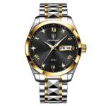 Stainless Steel Quartz Wrist Watch with Case Thickness 13mm Band Length 24cm