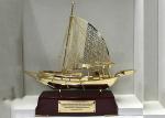 Zinc Alloy Arab Fishing Boat Culture Souvenirs As Business Gifts Custom Logo