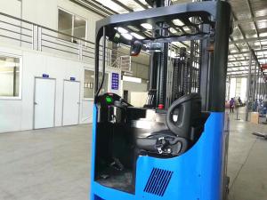 Wholesale 2T Electric Reach Truck , 2.5T Narrow Aisle Reach Truck With Leaning Back Function from china suppliers