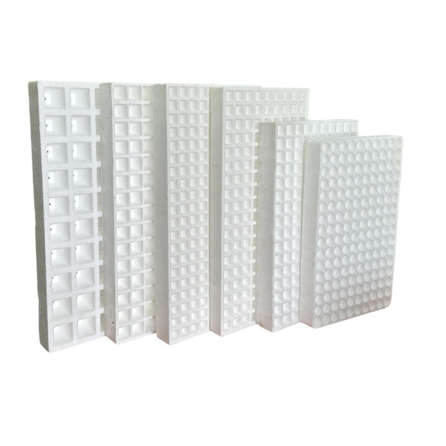 Impact Strength 24L Food Grade EPS/EPP Foam Plate/Block/Cylinder With Low Thermal Conductivity