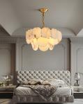 Modern Lighting Fixtures Luxury Restaurant Bar Indoor Large Marble Chandelier