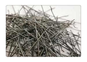 Wholesale Concrete Reinforced Loose Hooked Ends Steel Fiber Low Carbon For Industrial Flooring from china suppliers