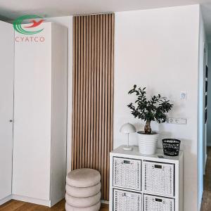 Wholesale Decorative Ceiling Mounted Acoustic Wall Panels Wood Veneer Panels from china suppliers