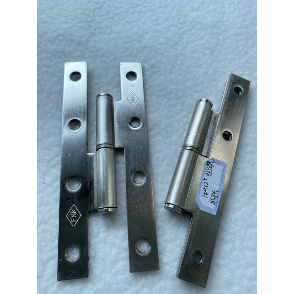 Flat Head H Hinges Nickel Plated 140mm*55*2.5mm For Cabinets