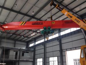 Wholesale Electric Hoist Single Girder Overhead travelling Crane 0.5~20t from china suppliers