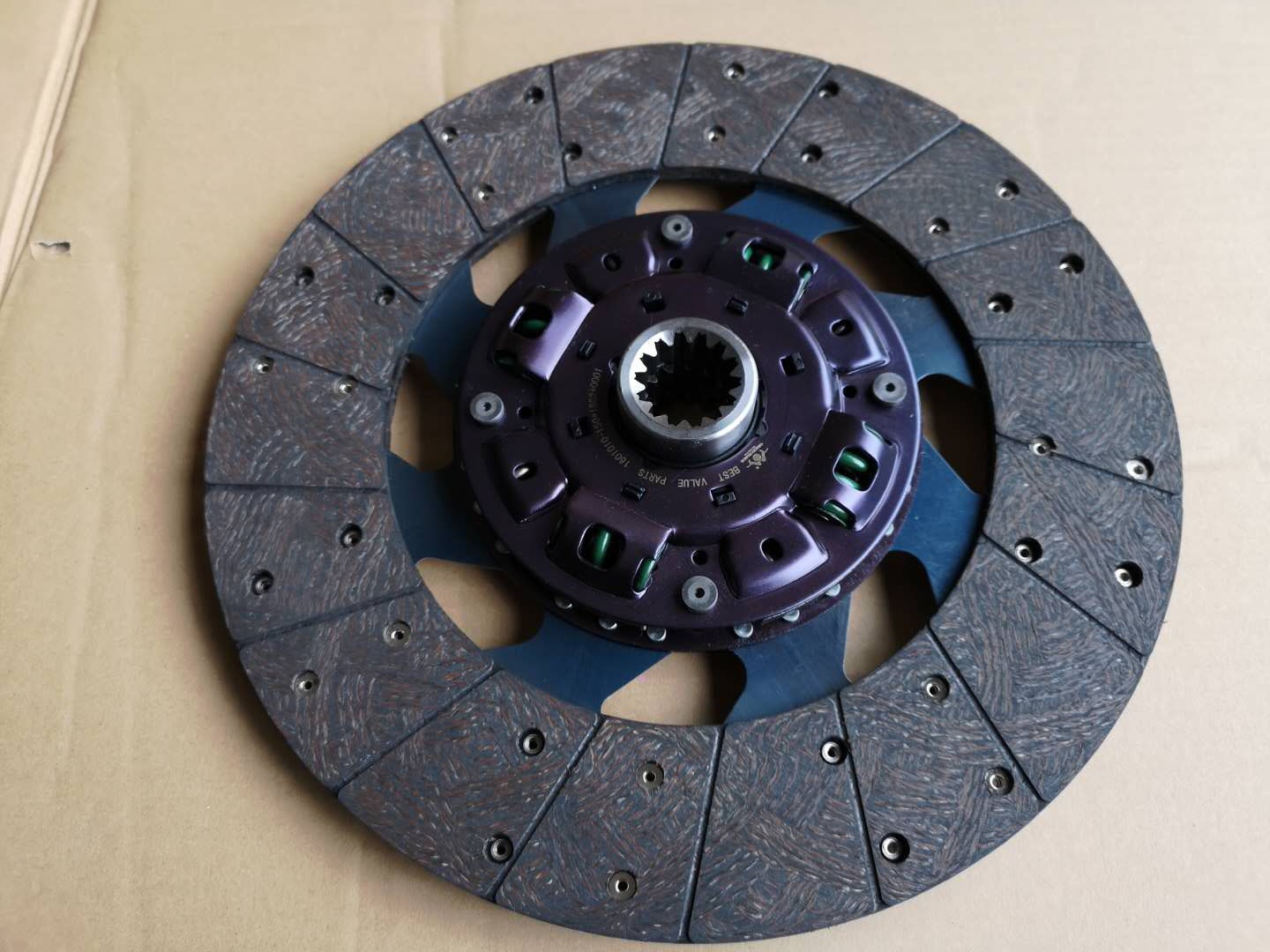 Qingling 1601010-150 ISUZU Clutch Disc 350*10 NPR 700P FTR Brake System Air Circuit