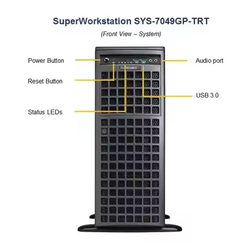 Customized SuperServer SYS-7049GP-TRT Server Board Processor Combo 7049GP-TRT Gpu Server for Servers and Customized Size