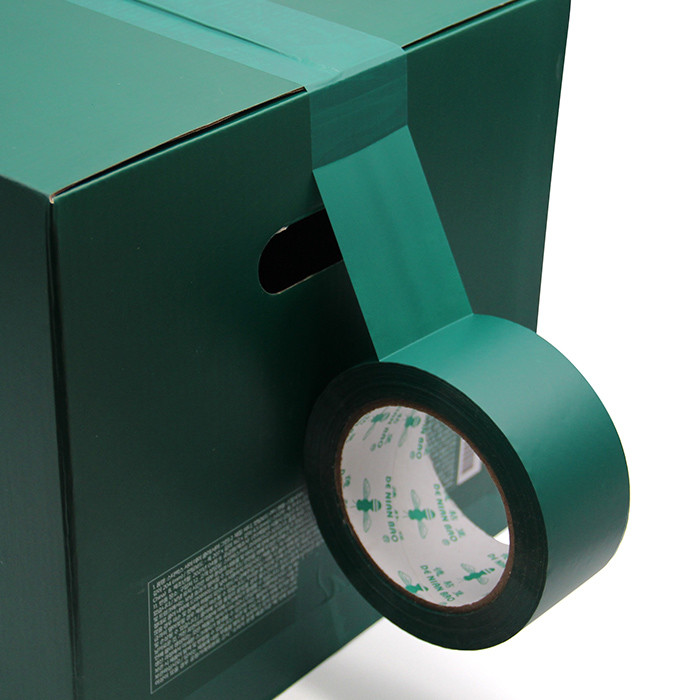 Factory Wholesale Matt Green Adhesive Packing Tape For Carton Sealing