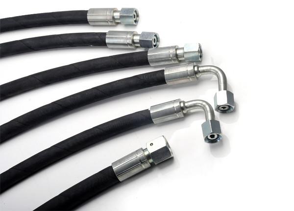 Customized Length Size High Pressure Tube Made Of Synthetic Rubber Cover