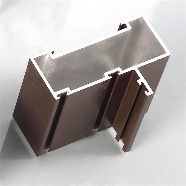 6063 T5 Aluminum Door Profile Elegant Appearance Smooth And Subtle Edges