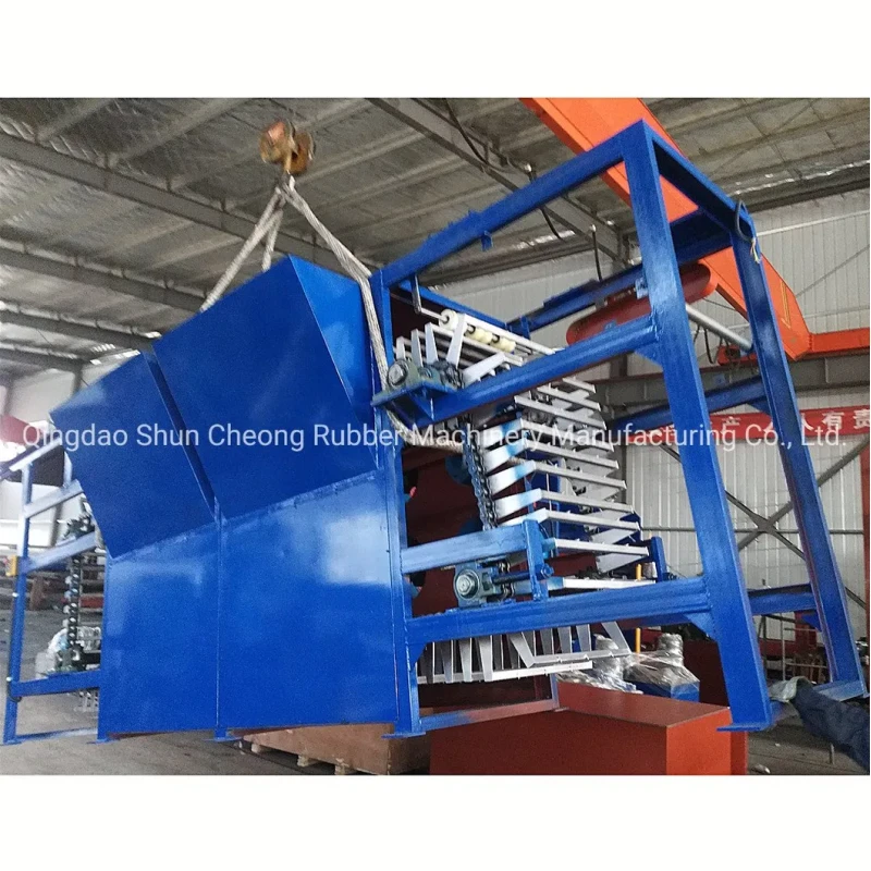 XPG-600 Batch Off Cooler / 28 Inch Rubber Machinery / Tyre Machine