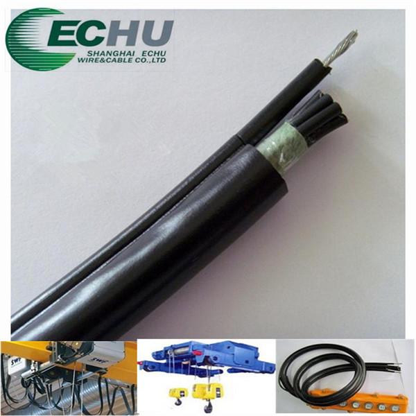 Flexible Round Traveling Control Cable for cranes or other appliances RVV(1G)