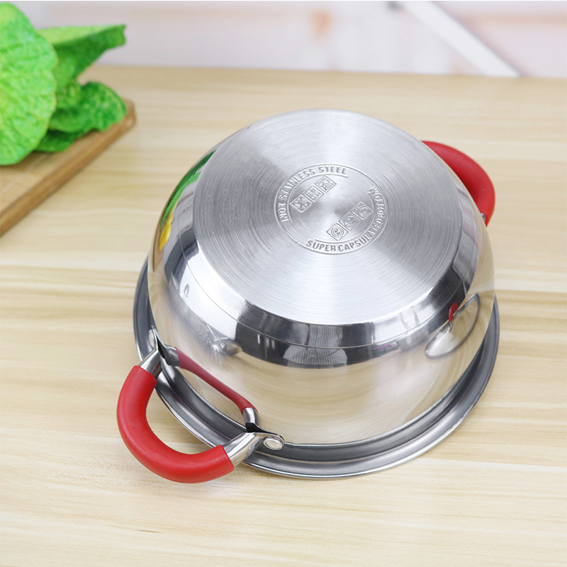 Kitchenware cooking set 15pcs stainless steel cookware set with tools