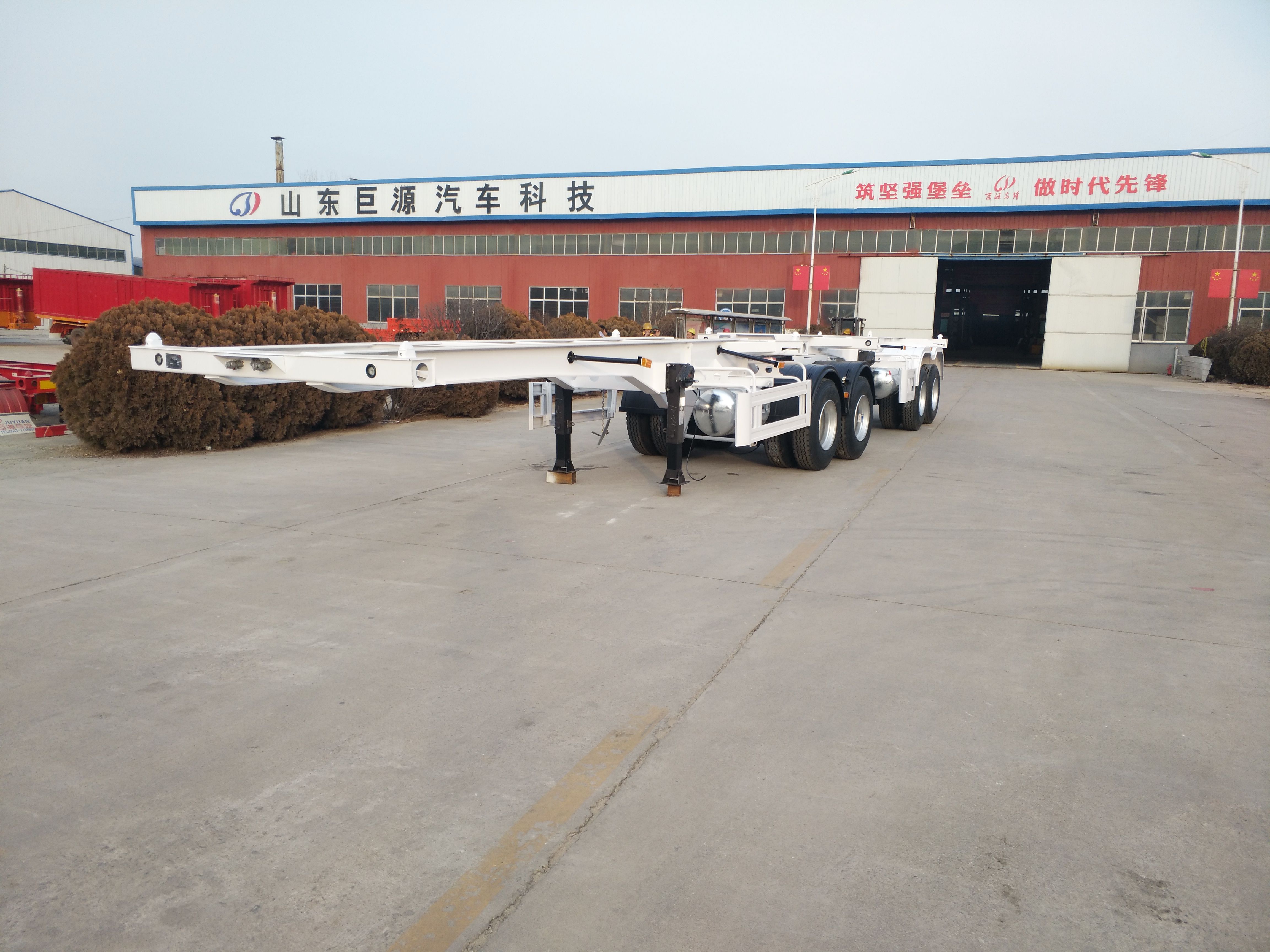 6 Axles Superlink Semi Trailer for Flexible and Versatile Cargo Transport
