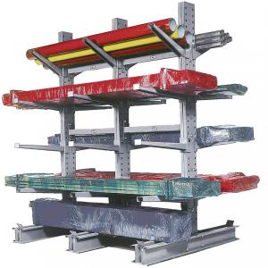 Wholesale Warehouse Galvanised Cantilever Racking Cantilever Shelving System For Rebar Storage from china suppliers