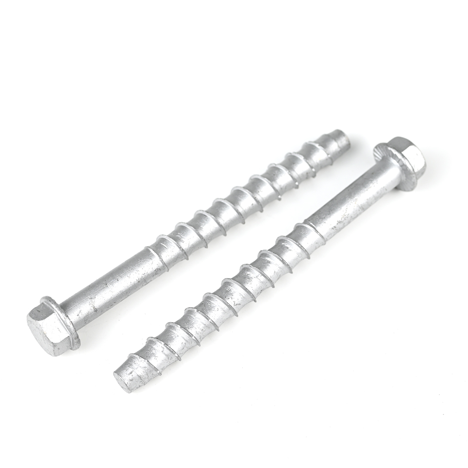 Large Diameter Masonry Screws Standard Carbon Steel Hex Anchor Bolt for Safety Cones