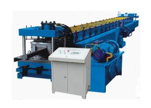 Wholesale Thickness 1-3 MM Z Purlin Forming Machine , Hydraulic Drive Purlin Making Machine Blue Color from china suppliers