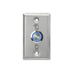 HS50L 86*50mm Thin faceplate Stainless Steel Push Button,Output NO/NC/COM,With