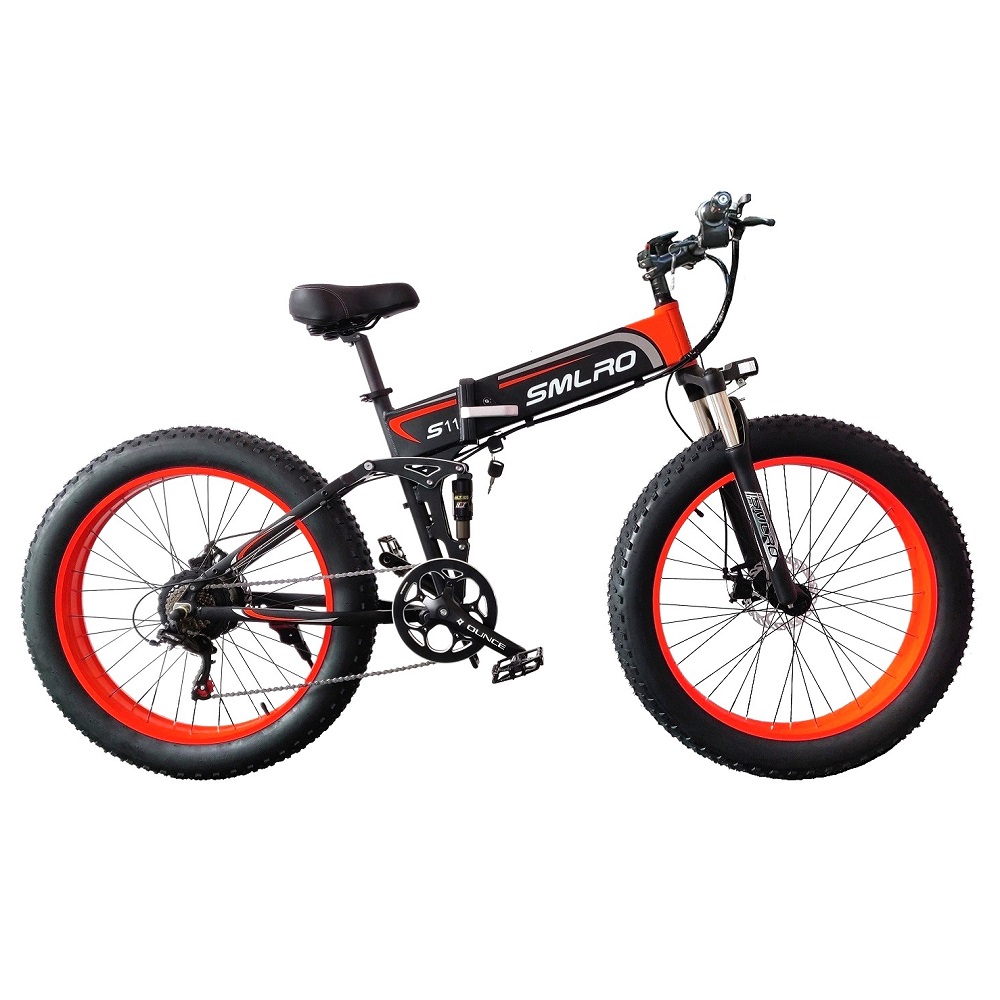 SMLRO 26 Electric Mountain Bike S11F Model 14AH With Z.STAR Brake