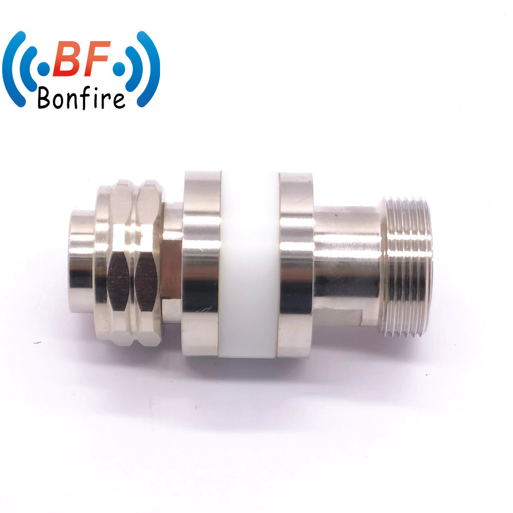 DC~3800MHz DIN Male to DIN Female RF Coaxial DC Block 200W