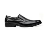 Slip on Loafers Black Durability Mens Casual Dress Shoes For Formal Events