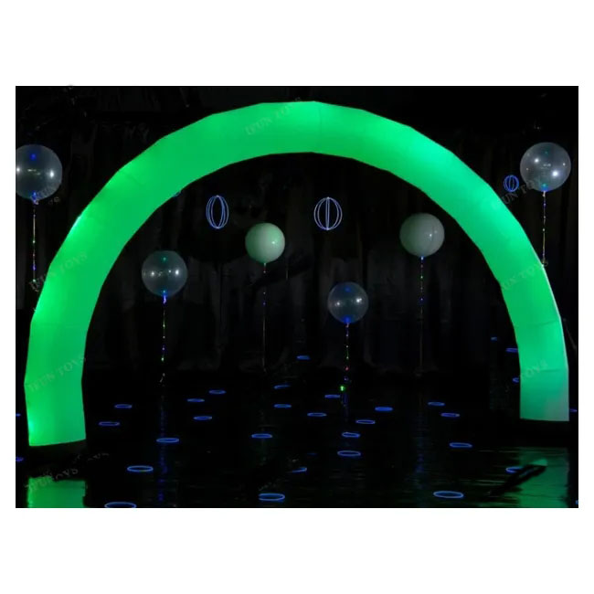 Colorful Advertising Custom Inflatable Entrance Customize Size With Led Light