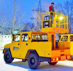 Wholesale Lifting bucket platform truck pickup truck mobile lifting platform customized production sales from china suppliers