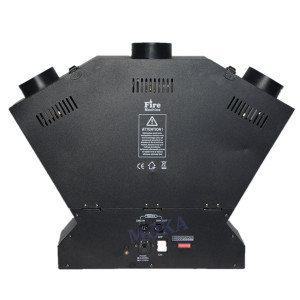 Special Effect 3 Heads Dmx Flame Machine 200w Stage Flame Thrower