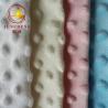 Buy cheap 100% polyester soft skin friendly embossed minky dot velvet fabric from wholesalers