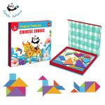 Colorful Magnetic EVA Tangram Toys Portable Functional