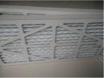 11kw 415V Paper Air Purifier Air Filter Aluminium Frame 595 Liters