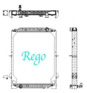 Wholesale Eurostar Aluminum Heavy Duty Truck Radiators 2 Core / 3 Core / 4 Core from china suppliers