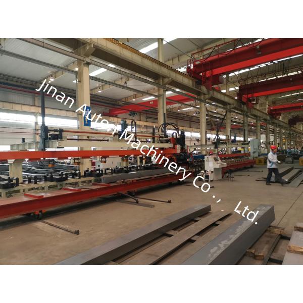 25 Number Of Modules CNC Truck Beam Punching Machine Line 4-9mm Plate Thickness