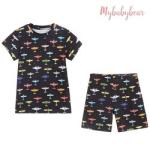 2023 Summer Infant Printed Organic Cotton Toddler Baby Clothing Baby Clothing