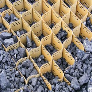 Wholesale 10cm Height Hdpe Geocell Driveway Grid Yellow Color from china suppliers