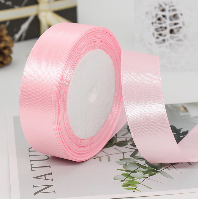 Gift Wrapping Polyester Satin Ribbon For Flower Packing Holiday Gift Box Ribbon