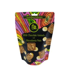Wholesale Mylar Inner VMPET Stand Up Chocolate Packaging Bags Top Zipper Water Proof from china suppliers