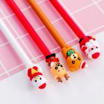 Colorful 3D Christmas Theme 0.5mm Gel Pen Creative Gift Small Prizes Neutral Pen