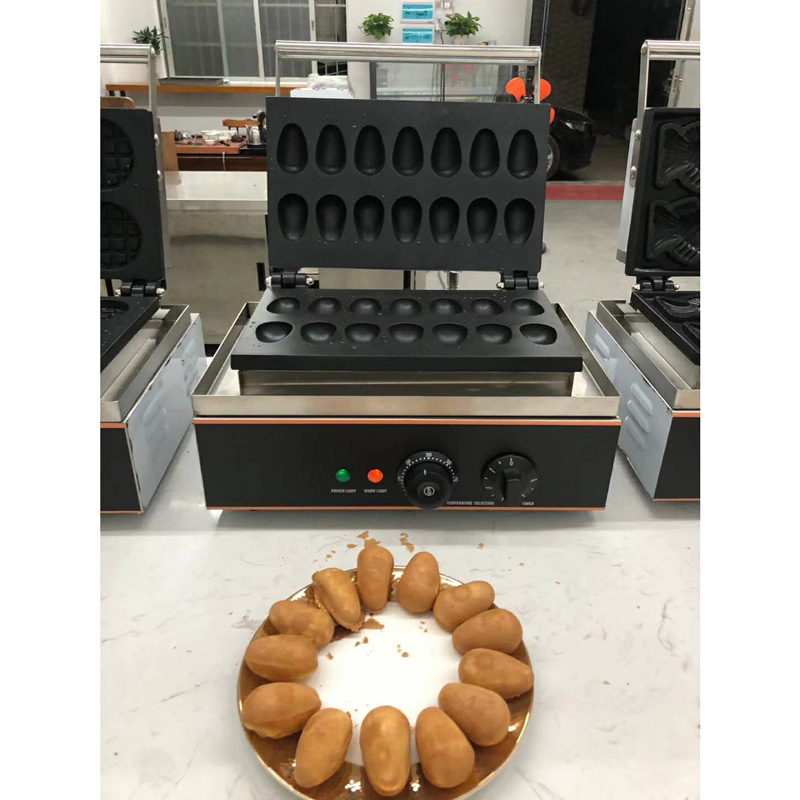 Baking Waffle Cake Bread Custom Commercial Electric Corn Hot Dog Waffle Maker with 6 Sticks 400x264x230mm