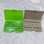 Class II ALS Orthodontic Bracket Lingual Dental Golden Coated Brace Customized
