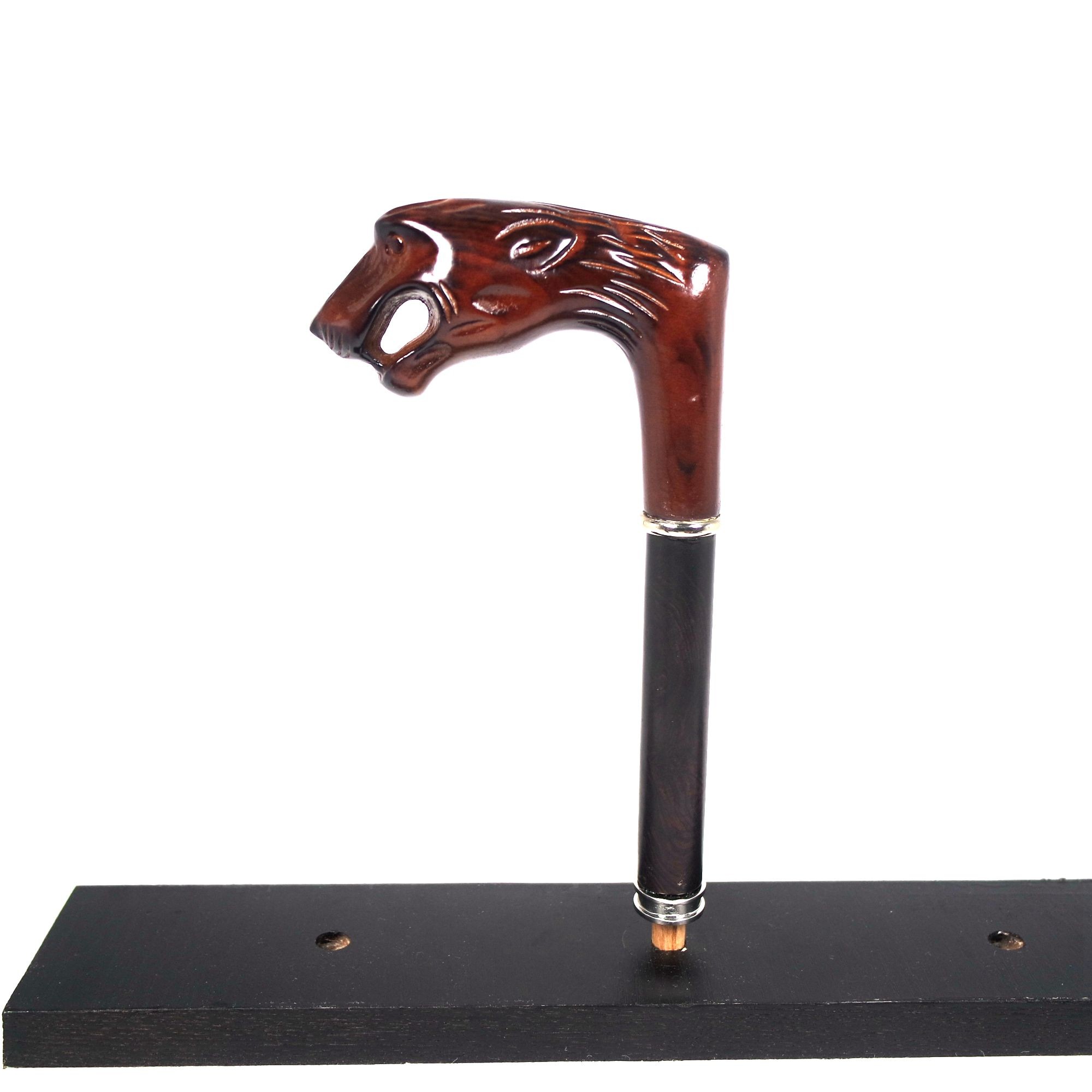 Wooden amnial shape umbrella handle Design umbrella black Swan Wooden umbrella for women Unique