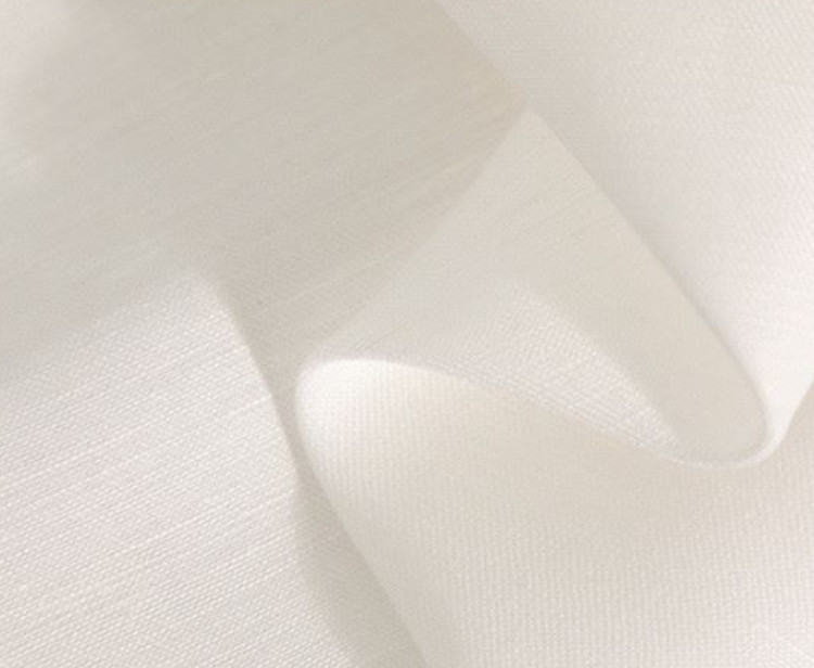 White 60×62 209 Gsm Tencel Linen Fabric Slub Double Twill Tencel Cotton
