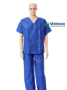 Wholesale 55gsm Disposable Scrub Suit from china suppliers