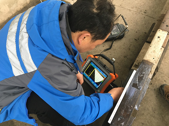 32 128PR Phased Array TOFD Scanning Ultrasonic Flaw Detector HPA-620 Portable With IP65 Rating And External Storage